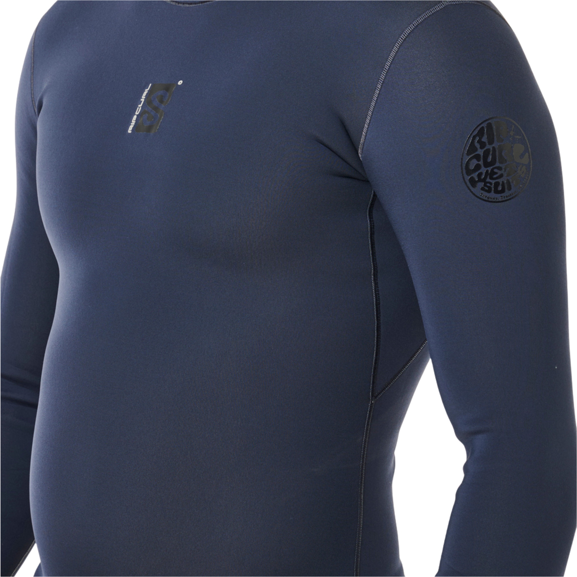 2026 Rip Curl Mens Dawn Patrol 1.5mm Long Sleeve Jacket 12RMWJ - Navy
